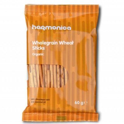 Органски интегрални пченични соленки со хималајска сол - 60 гр.