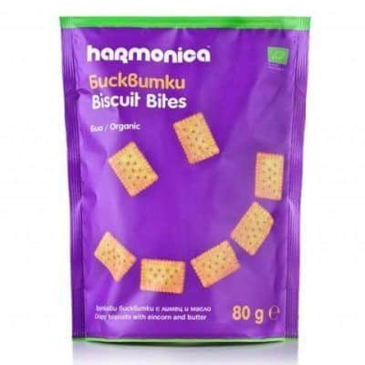 Органски бисквити со ги путер - 80 гр.