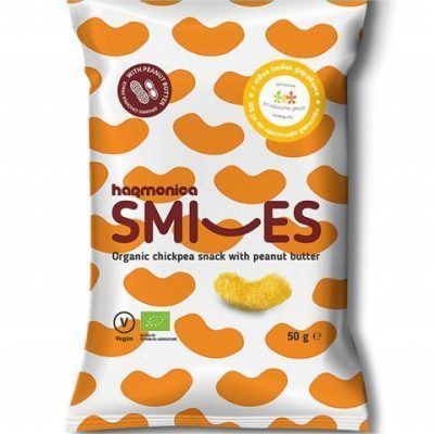 Органски флипс од наут со путер од кикирики - 50 гр.