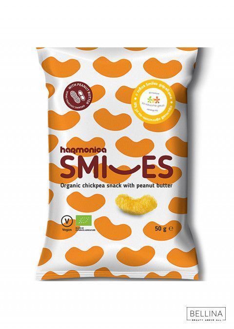 Органски флипс од наут со путер од кикирики - 50 гр.