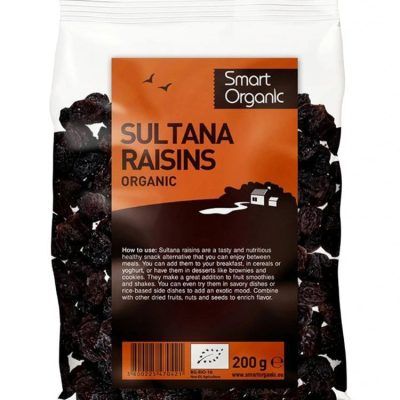 Органско суво грозје султана - 200 гр.