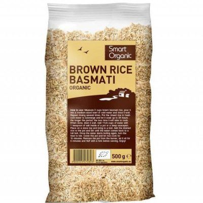 Органски басмати кафен ориз - 500 гр.
