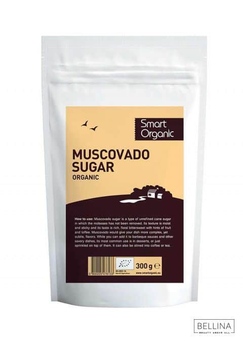 Органски мусковадо шеќер - 300 гр.