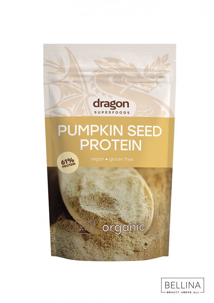 Органски безглутенски 61% протеин од семки од тиква - 200 гр.