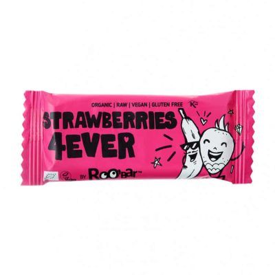 Органски безглутенски бар со јaгоди - 30 гр.