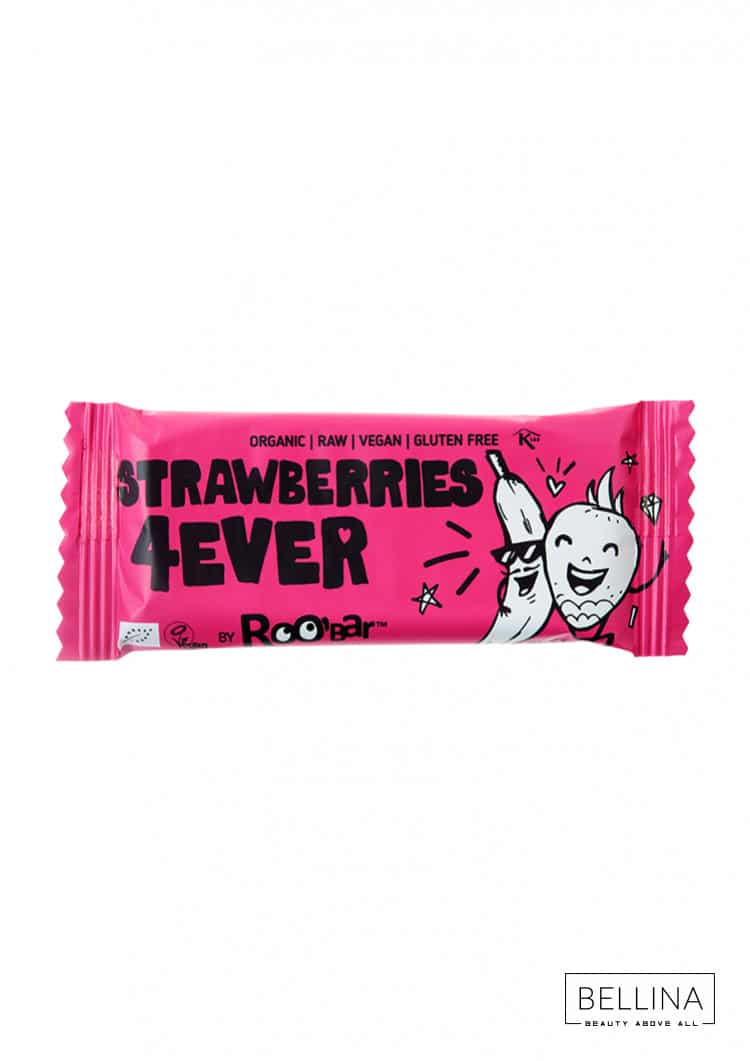 Органски безглутенски бар со јaгоди - 30 гр.