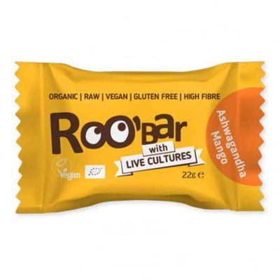 Органска безглутенска бомбица со ашваганда и манго - 40 гр.