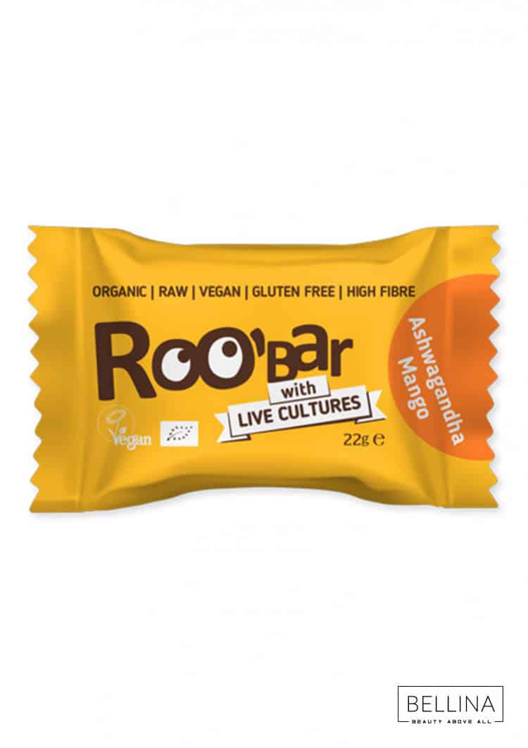 Органска безглутенска бомбица со ашваганда и манго - 40 гр.