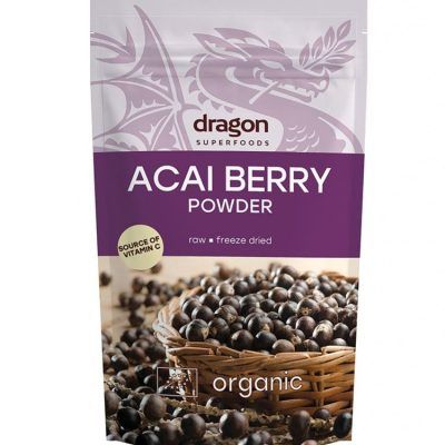 Органски прав од сушени акаи бобинки - 75 гр.