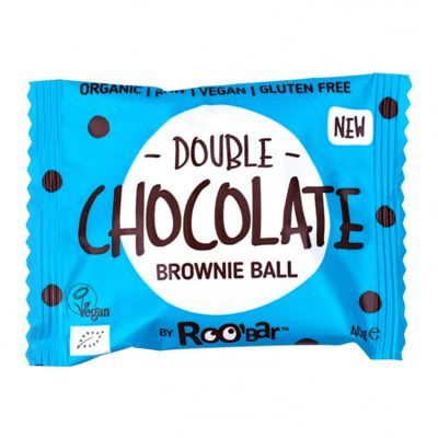 Органска безглутенска бомбица со дупло чоколадо - 40 гр.