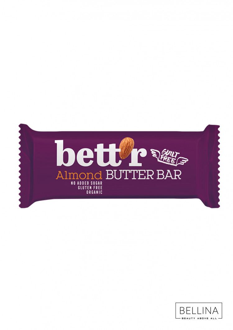 Органски бар со таан од бадем без додаден шеќер - 30 гр.