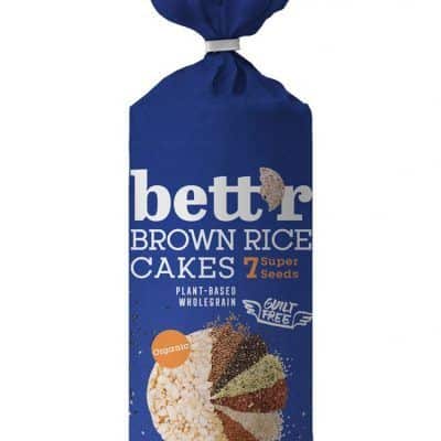 Органски оризови галети со 7 супер зрна - 120 гр.