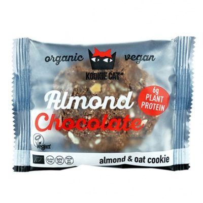 Органско протеинско колаче со темно чоколадо - 50 гр.