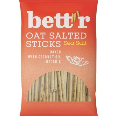 Органски овесни соленки со морска сол - 50 гр.