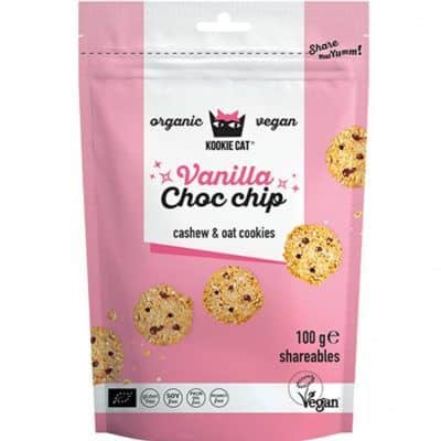 Органски безглутенски мини колачиња со ванила и чоколадни зрна - 100 гр.