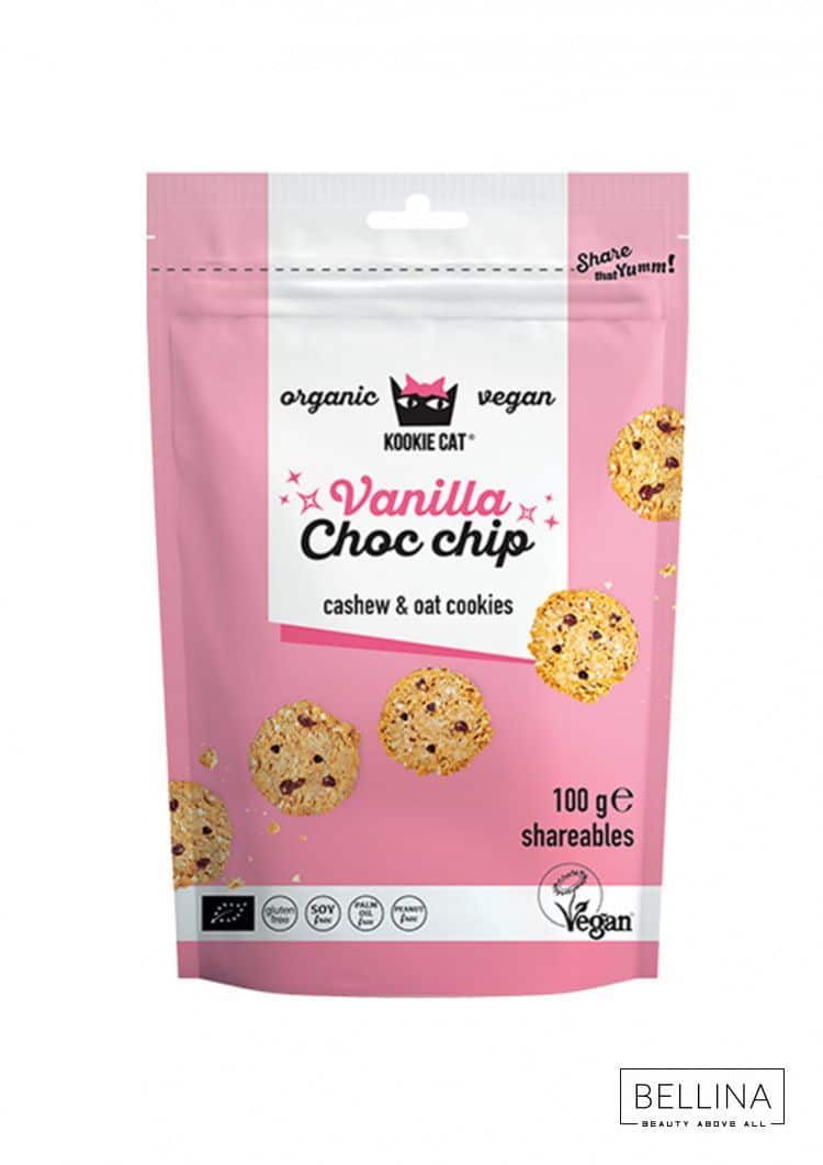 Органски безглутенски мини колачиња со ванила и чоколадни зрна - 100 гр.