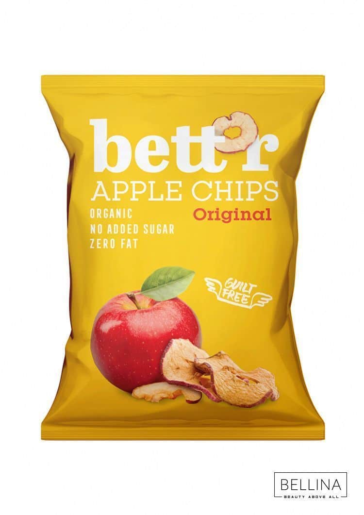 Органски чипс од јаболко - 40 гр.