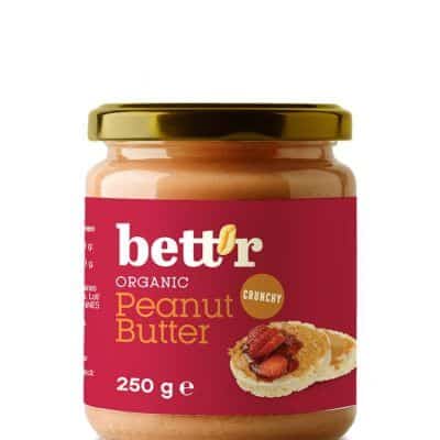 Органски солен крцкав путер од кикирики  - 250 гр.