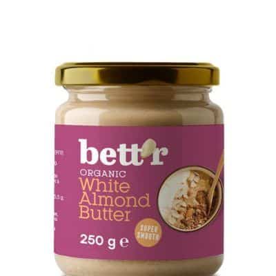 Органски путер од бели бадеми - 250 гр.