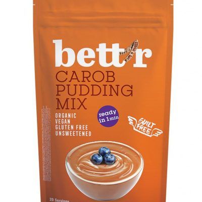 Органски безглутенски пудинг од рогач без додаден шеќер - 200 гр.