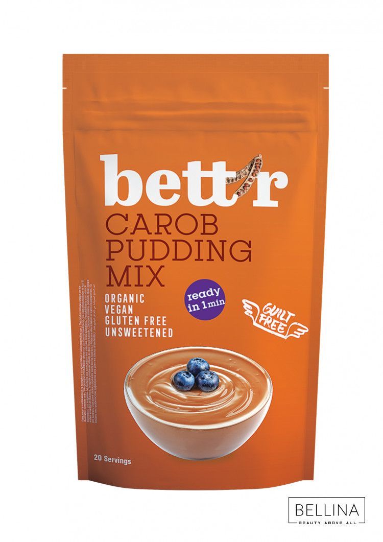 Органски безглутенски пудинг од рогач без додаден шеќер - 200 гр.