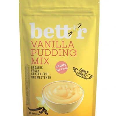 Органски безглутенски пудинг од ванила без додаден шеќер - 200 гр.