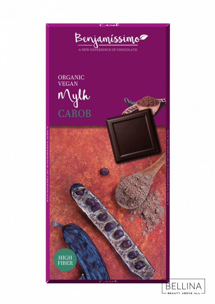 Органско безглутенско чоколадо со рогач - 70 гр.