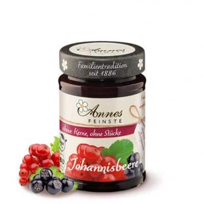 Органски овошен намаз од рибизли - 210 гр.