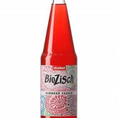 Органски газиран сок од малини и црни рибизли - 700 мл.