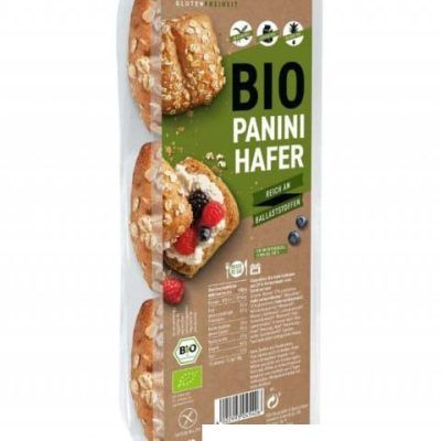 Органски безглутенски лебчиња со брашно од овес - 180 гр.