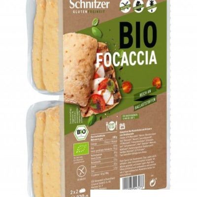 Органски безглутенски фокача леб - 220 гр.