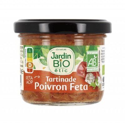 Органски намаз од црвени пиперки и фета - 100 гр.