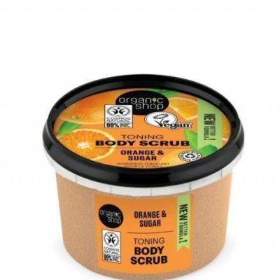Пилинг за тело од портокал и шеќер - 250 мл.