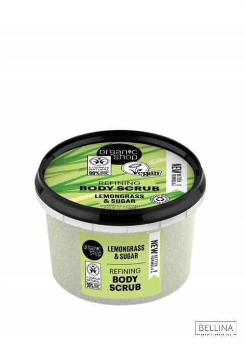Пилинг за тело од лимонова трева и шеќер - 250 мл.