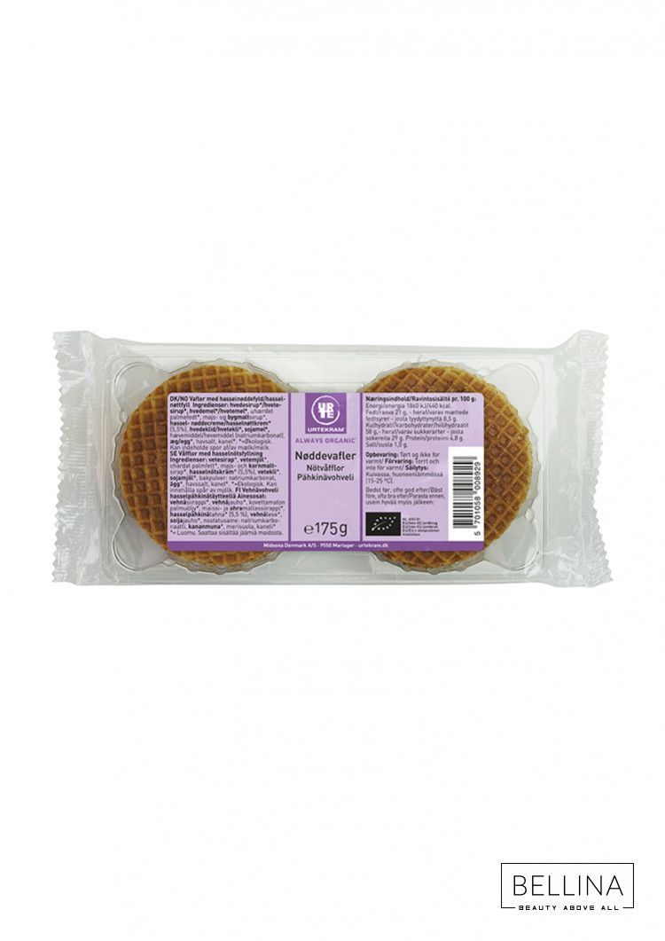 Органски вафли со лешници - 175 гр.