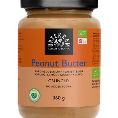 Органски крцкав путер од кикирики - 360 гр.