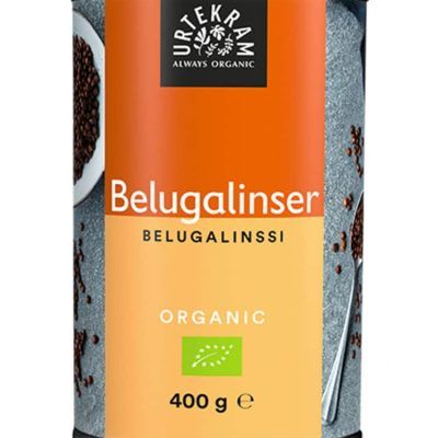 Органска црна леќа во конзерва - 400 гр.