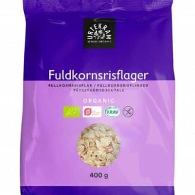 Органски безглутенски интегрални оризови снегулки - 400 гр.