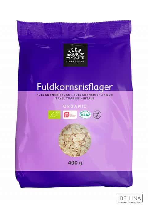 Органски безглутенски интегрални оризови снегулки - 400 гр.