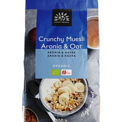 Органски крцкави мусли со аронија - 550 гр.