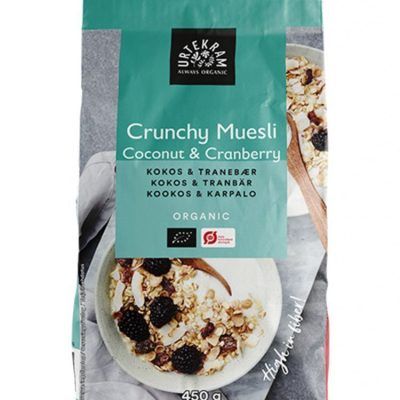 Органски крцкави мусли со кокос - 550 гр.