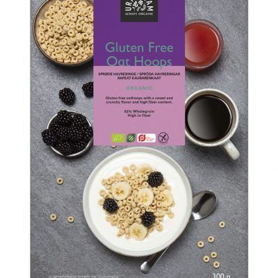 Органски безглутенски овесни кругчиња - 300 гр.