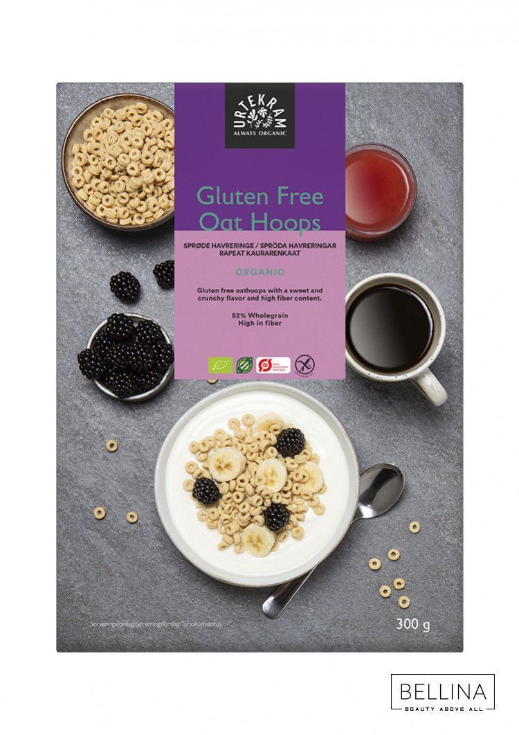 Органски безглутенски овесни кругчиња - 300 гр.