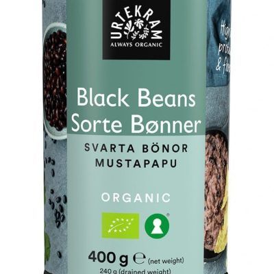 Органски црн грав во конзерва - 400 гр.