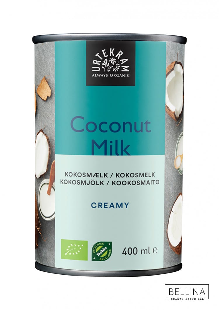 Органско растително кремасто кокосово млеко во конзерва - 400 мл.