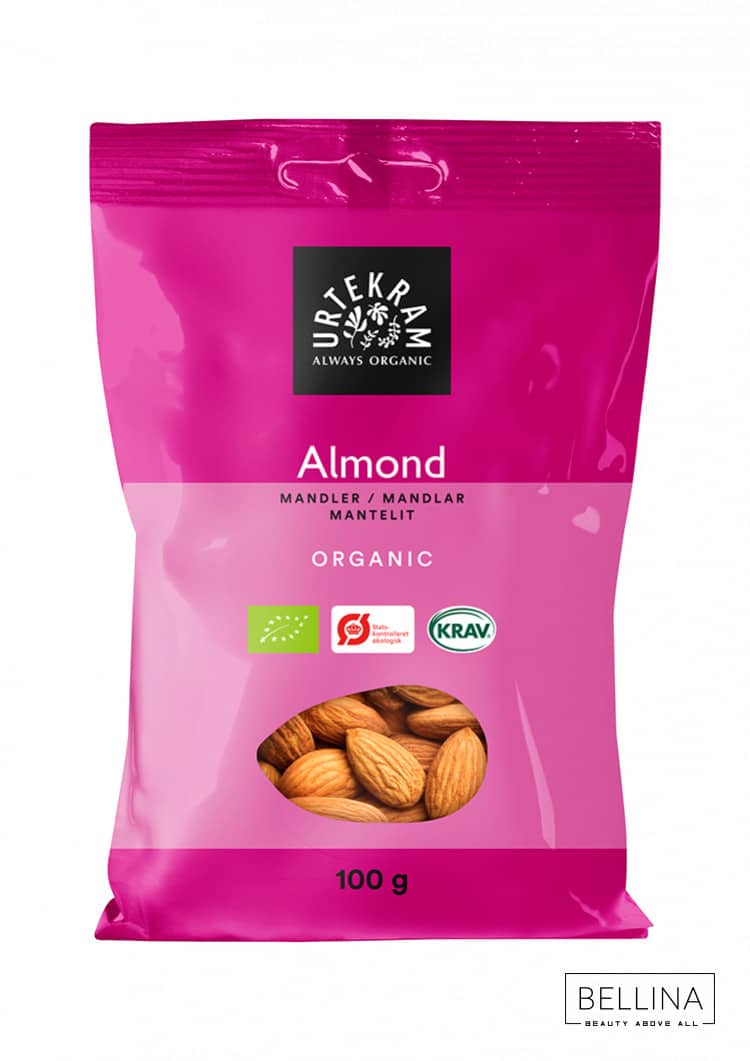 Органски непечени бадеми - 100 гр.