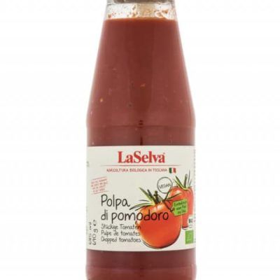 Органски сос од домати со пулпи - 690 гр.