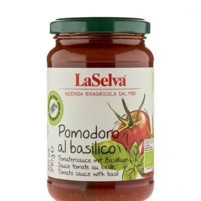 Органски сос од домати со босилек - 340 гр.