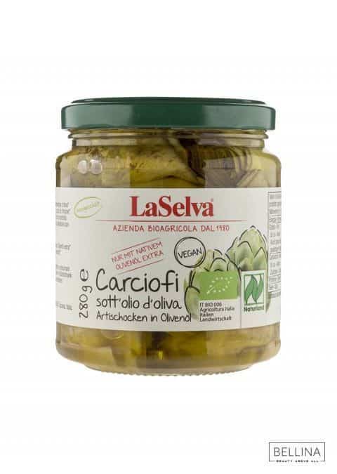 Органски артичоки во маслиново масло - 280 гр.