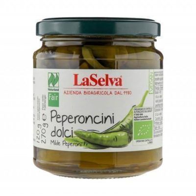 Органски благи пиперки - 270 гр.